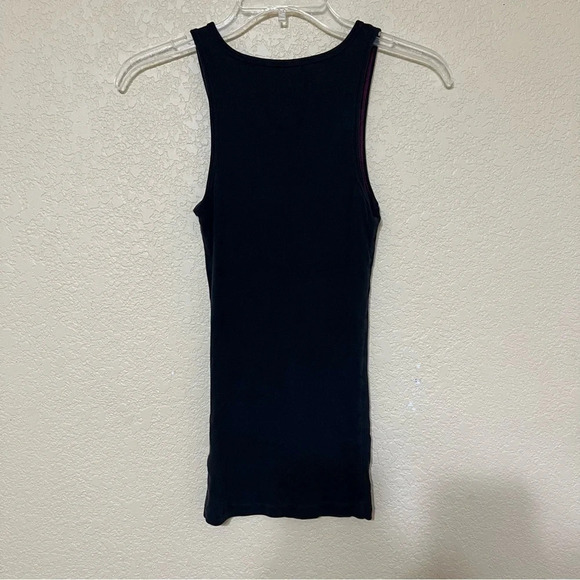 Aeropostale stretch tank top size Medium Black - Picture 2 of 9